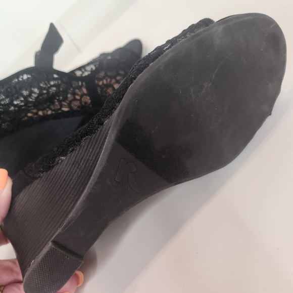 Lace wedge shoes - Picture 4 of 4